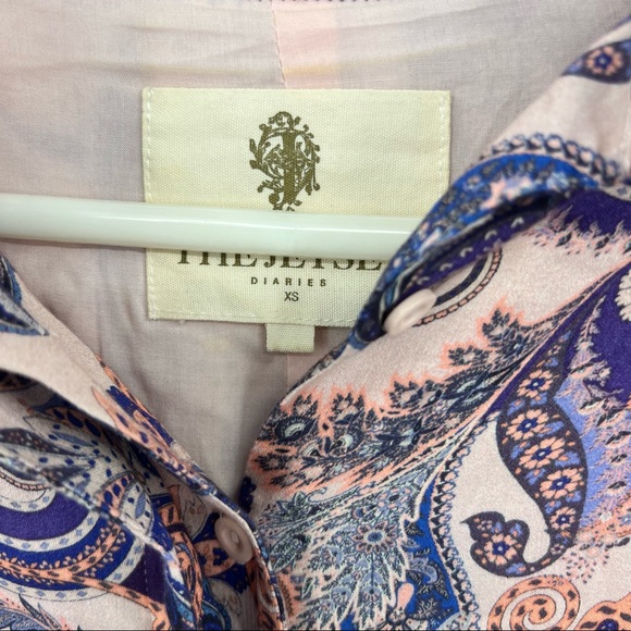 The Jetset Diaries Paisley Fortune Teller  Romper XS - Picture 4 of 10